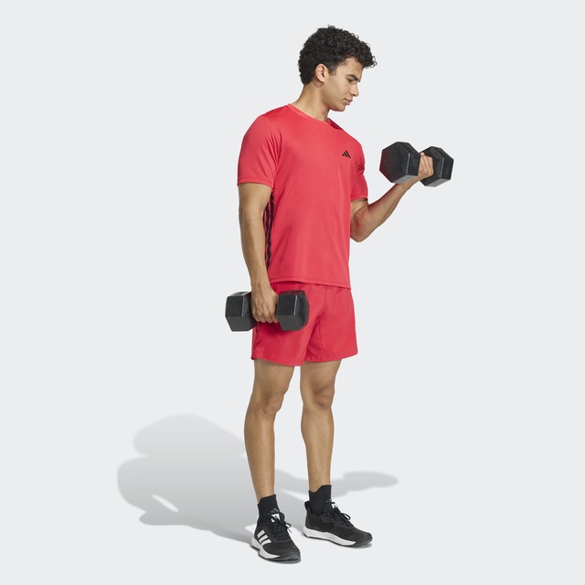 adidas Performance T-Shirt »WORKOUT ESSENTIALS BASE 3-STREIFEN«