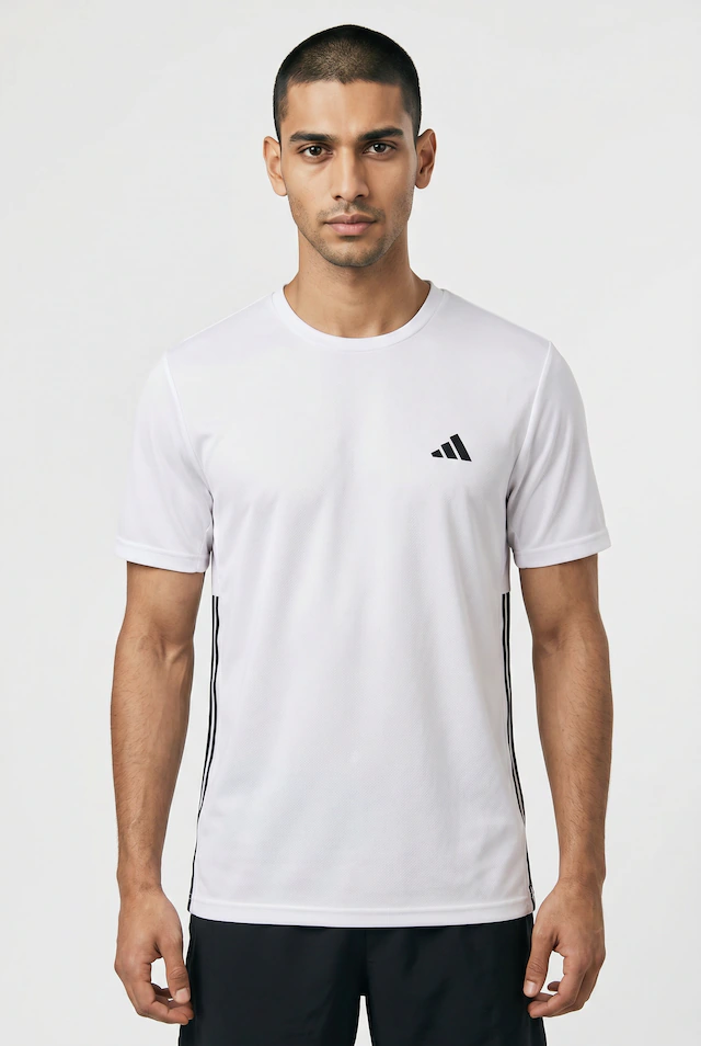 adidas Performance T-Shirt »WORKOUT ESSENTIALS BASE 3-STREIFEN«