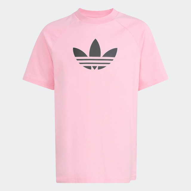 adidas Originals T-Shirt »GRAPHIC TREFOIL LOOSE« für Kinder, Kurzarmdesign, sportlicher Stil, Rundhalsausschnitt