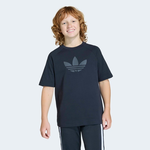 adidas Originals T-Shirt »GRAPHIC TREFOIL LOOSE« für Kinder, Kurzarmdesign, sportlicher Stil, Rundhalsausschnitt