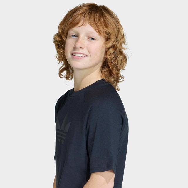 adidas Originals T-Shirt »GRAPHIC TREFOIL LOOSE« für Kinder, Kurzarmdesign, sportlicher Stil, Rundhalsausschnitt