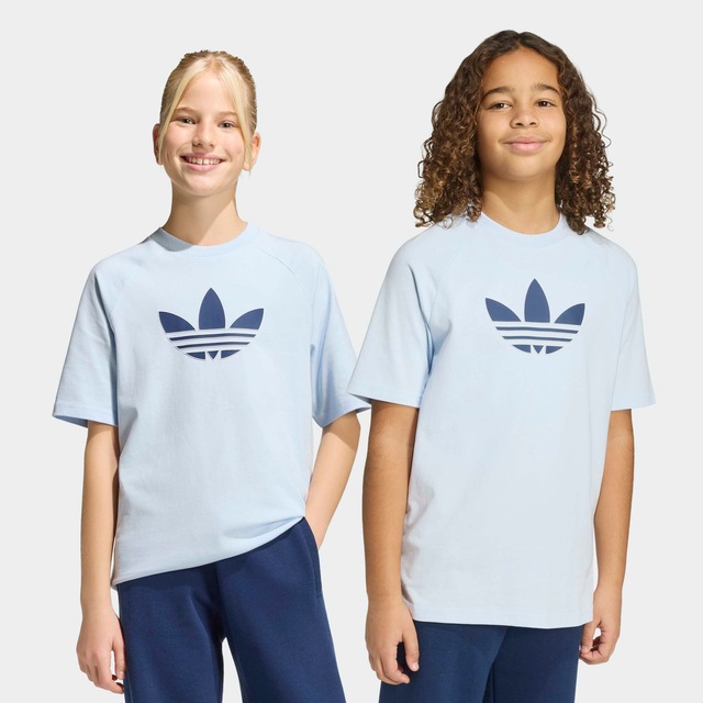 adidas Originals T-Shirt »GRAPHIC TREFOIL LOOSE« für Kinder, Kurzarmdesign, sportlicher Stil, Rundhalsausschnitt