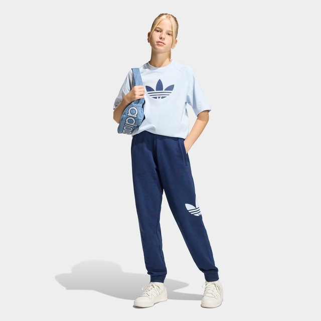 adidas Originals T-Shirt »GRAPHIC TREFOIL LOOSE« für Kinder, Kurzarmdesign, sportlicher Stil, Rundhalsausschnitt