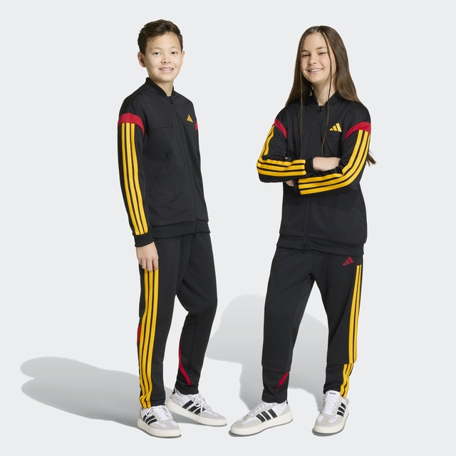 adidas Sportswear Sporthose »HOUSE OF TIRO COLORS OF, HOHER BUND, WEITES BEIN« mit normal-weiter Passform, ohne Verschluss