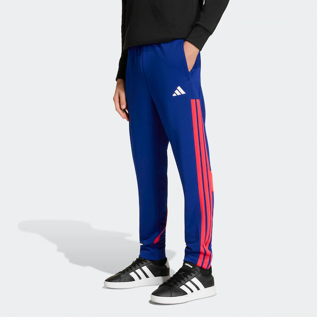 adidas Sportswear Sporthose »HOUSE OF TIRO COLORS OF, HOHER BUND, WEITES BEIN« mit normal-weiter Passform, ohne Verschluss