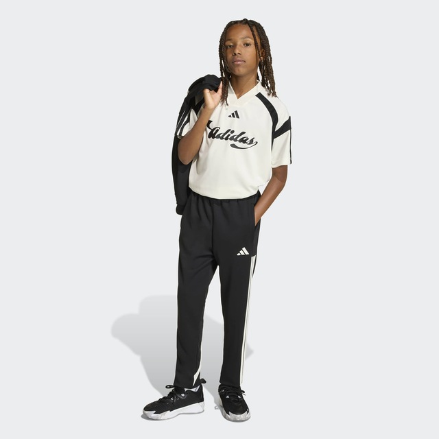 adidas Sportswear Sporthose »HOUSE OF TIRO COLORS OF, HOHER BUND, WEITES BEIN« mit normal-weiter Passform, ohne Verschluss