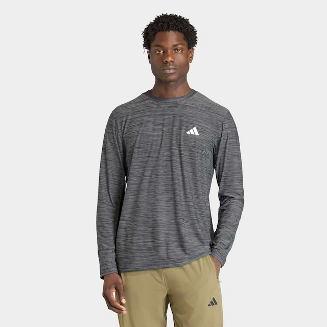 adidas Performance Funktionsshirt »WORKOUT ESSENTIALS FLEX LONG-SLEEVE« mit Markenlogo, aus Polyester