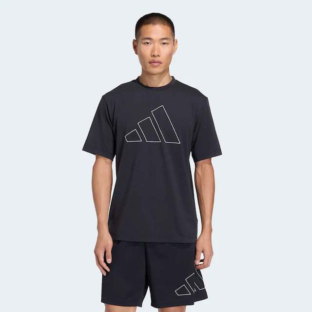 adidas Performance T-Shirt »WORKOUT ESSENTIALS FEELREADY LOGO«