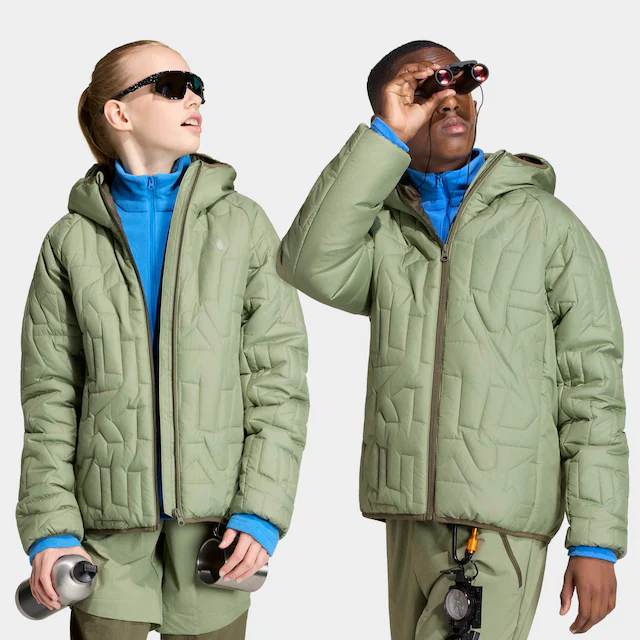 adidas TERREX Outdoorjacke »KIDS XPERIOR CLIMAWARM GEFÜTTERTE« für Kinder, mit durchgehendem Reißverschluss, aus Ripstop-Material