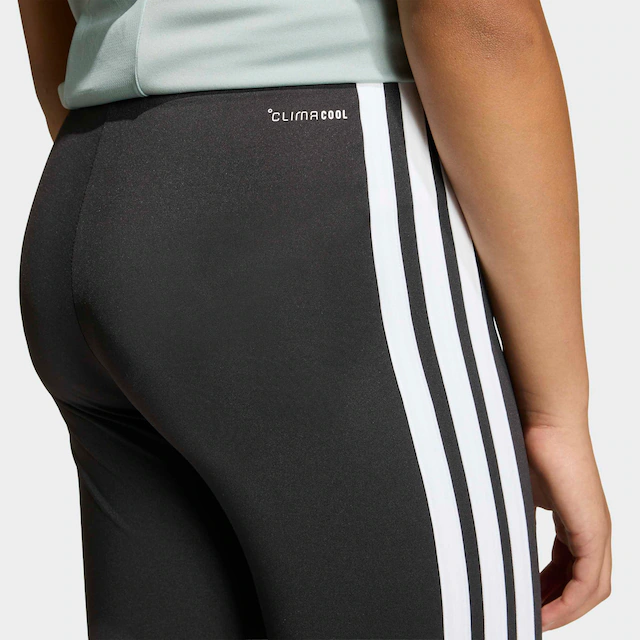 adidas Sportswear Trainingstights »TRAIN ESSENTIALS 3-STREIFEN FLARED LEGGINGS« für Kinder, mit climacool® Technologie