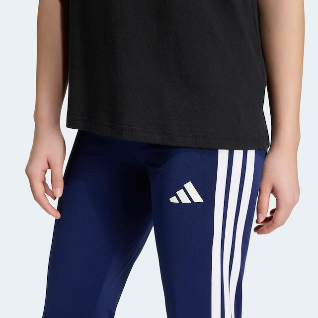adidas Sportswear Trainingstights »TRAIN ESSENTIALS 3-STREIFEN FLARED LEGGINGS« für Kinder, mit climacool® Technologie