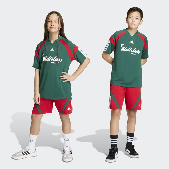adidas Sportswear Shorts »HOUSE OF TIRO« Kinder Shorts, sportlicher Stil, mit Kordelverschluss