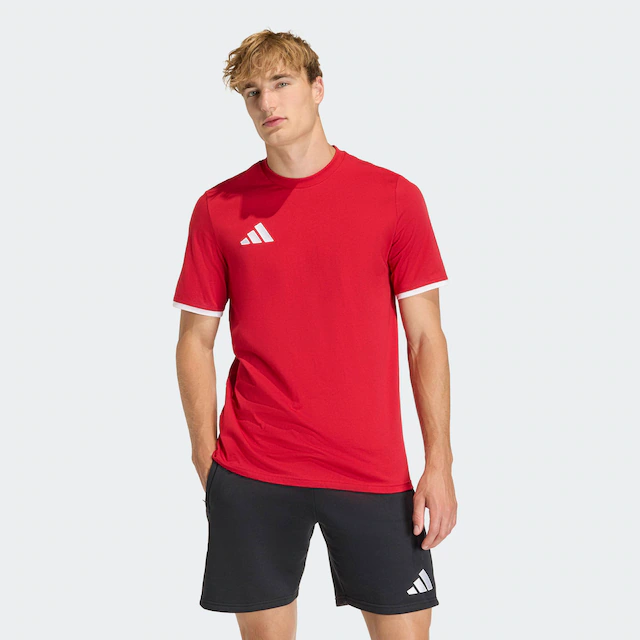 adidas Performance Trainingsshirt »ENTRADA 26 TRIKOT« für Fußball und Freizeit, sportlicher Stil, Single Jersey Material