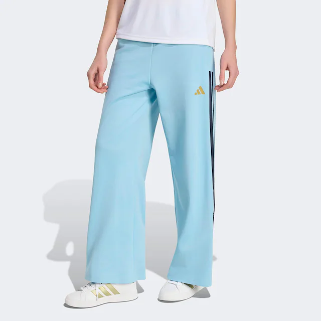 adidas Sportswear Sporthose »HOUSE OF TIRO WIDE LEG« sportlicher Stil, für Training und Freizeit, mit Kordelverschluss