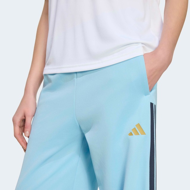 adidas Sportswear Sporthose »HOUSE OF TIRO WIDE LEG« sportlicher Stil, für Training und Freizeit, mit Kordelverschluss