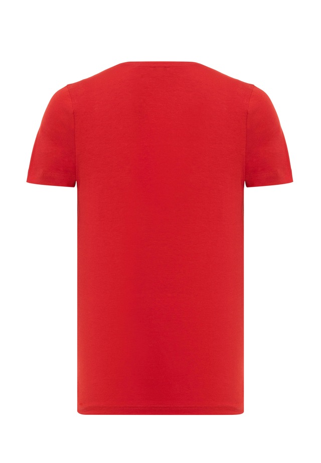 Cipo & Baxx T-Shirt »T-Shirt« mit Rundhals-Ausschnitt