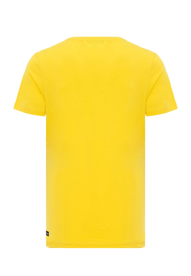 Cipo & Baxx T-Shirt »T-Shirt« mit Rundhals-Ausschnitt