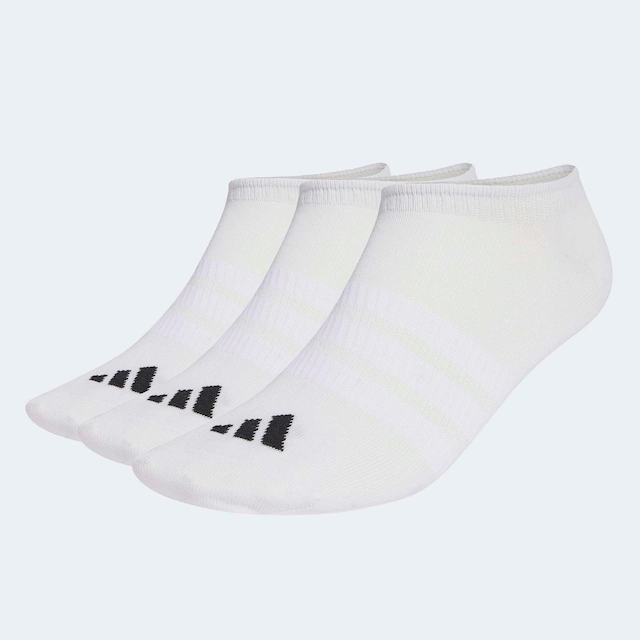 adidas Sportswear Sportsocken »THIN&LIGHT SPORTSWEAR NO-SHOW 3ER-PACK« 3 Paar tlg. für Fitness, dünne und leichte Konstruktion