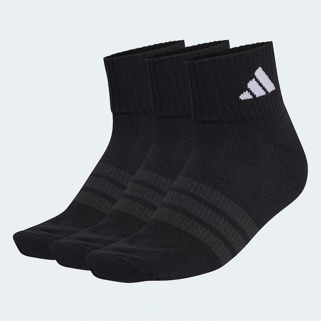 adidas Performance Sportsocken »CUSHIONED SPORTSWEAR ANKLE 3ER-PACK« 3 Paar tlg. für Fitness und sportliche Aktivitäten, sportlicher Stil, 3er-Set