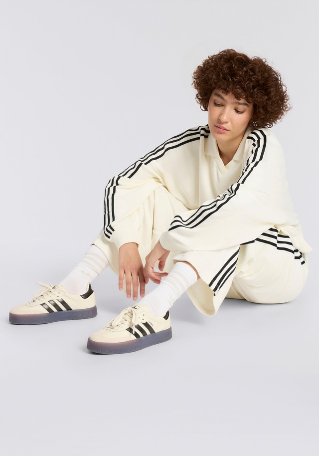 adidas Originals Sportsocken »3-STREIFEN GLITZER CREW, 2 PAAR« 2 Paar tlg. für Laufen, mit Rippbündchen, mit Glitzer auf 3-Streifen und Trefoil