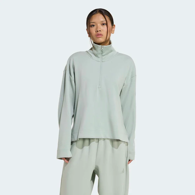 adidas Sportswear Sweatjacke »SOFT LUX, REISSVERSCHLUSS BIS ZUR BRUST«