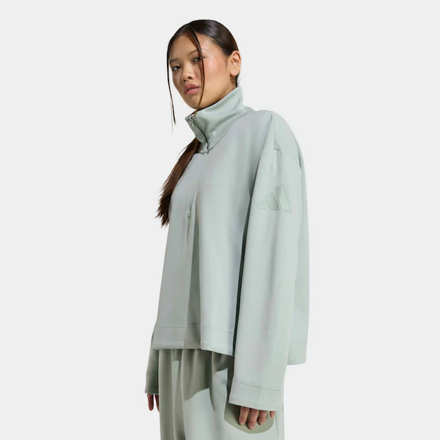 adidas Sportswear Sweatjacke »SOFT LUX, REISSVERSCHLUSS BIS ZUR BRUST«