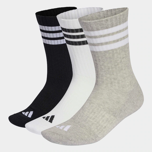adidas Performance Funktionssocken »3-STREIFEN, KNÖCHELLANG, MIT POLSTERUNG, 3ER-PACK« 3 Paar tlg. für sportive Aktivitäten und Fitness, 3er-Pack, neutraler Schnitt