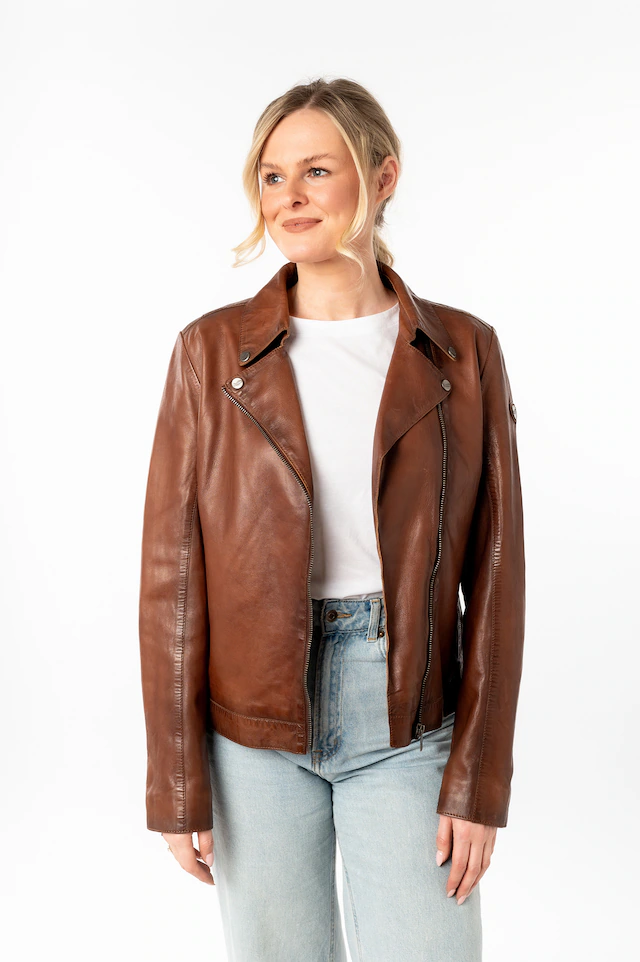 Mauritius Lederjacke »MWFarah« mit Reverskragen