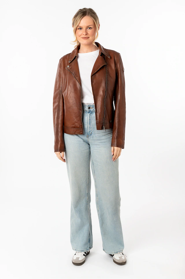 Mauritius Lederjacke »MWFarah« mit Reverskragen