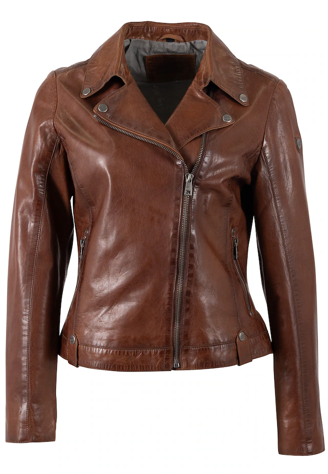 Mauritius Lederjacke »MWFarah« mit Reverskragen