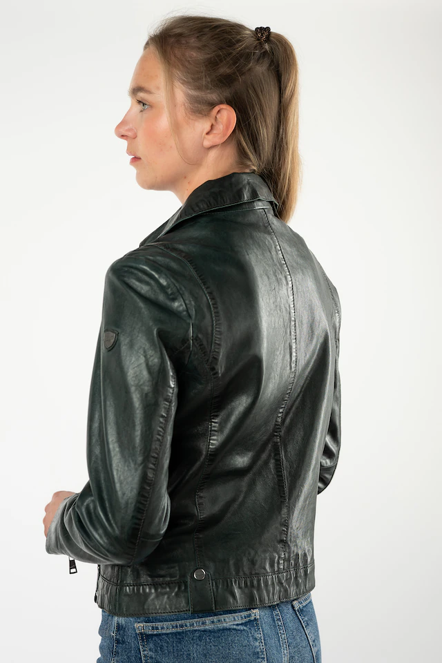 Mauritius Lederjacke »MWFarah« mit Reverskragen