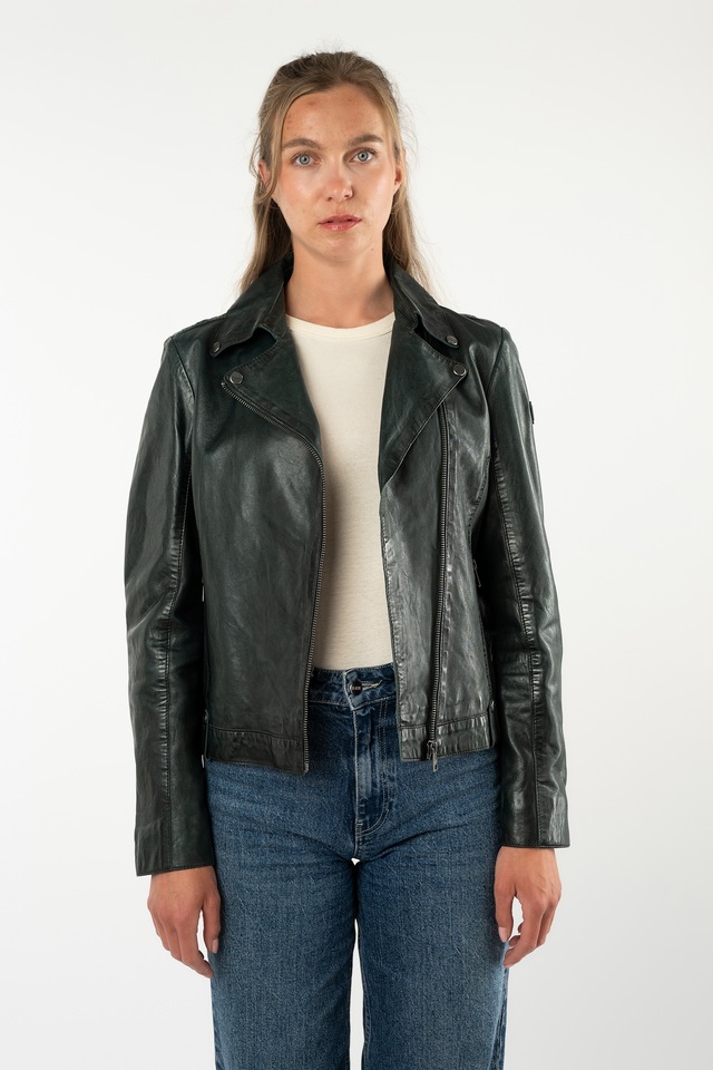 Mauritius Lederjacke »MWFarah« mit Reverskragen