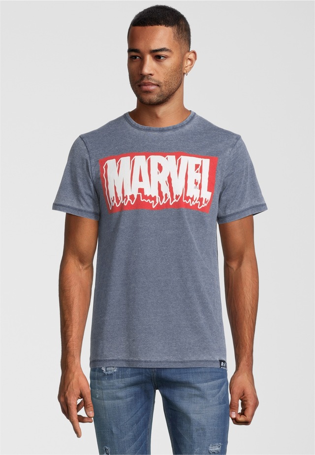 Recovered T-Shirt »Marvel Slime Logo Vintage« 1 Stk. mit Marvel Logoprint