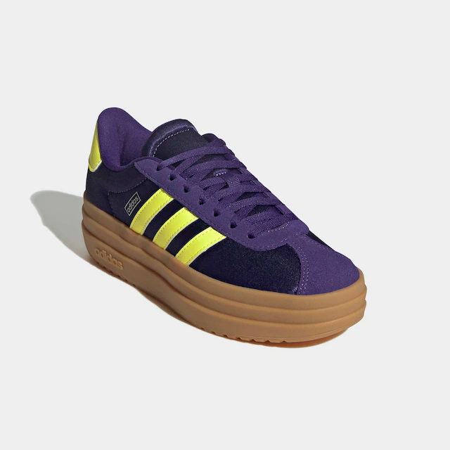 adidas Sportswear Plateausneaker »VL COURT BOLD FÜR KINDER UND TEENS« Design auf den Spuren des adidas Gazelle Bold