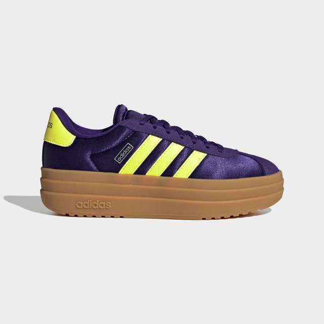 adidas Sportswear Plateausneaker »VL COURT BOLD FÜR KINDER UND TEENS« Design auf den Spuren des adidas Gazelle Bold