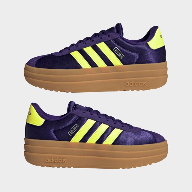 adidas Sportswear Plateausneaker »VL COURT BOLD FÜR KINDER UND TEENS« Design auf den Spuren des adidas Gazelle Bold