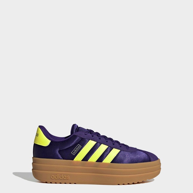 adidas Sportswear Plateausneaker »VL COURT BOLD FÜR KINDER UND TEENS« Design auf den Spuren des adidas Gazelle Bold