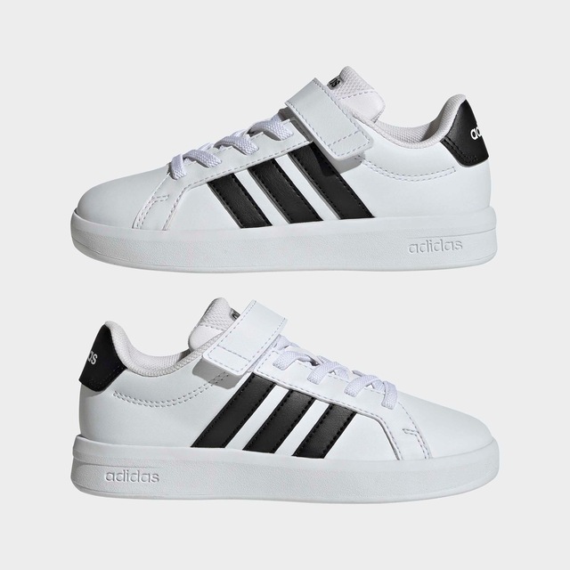 adidas Sportswear Sneaker »GRAND COURT 3.0 FÜR KINDER« mit Klettverschluss, für Kinder