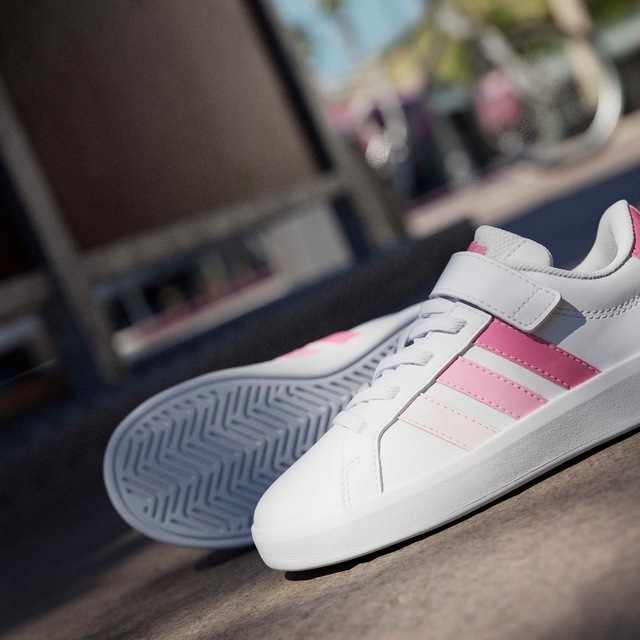 adidas Sportswear Sneaker »GRAND COURT 3.0 FÜR KINDER« mit Klettverschluss, für Kinder