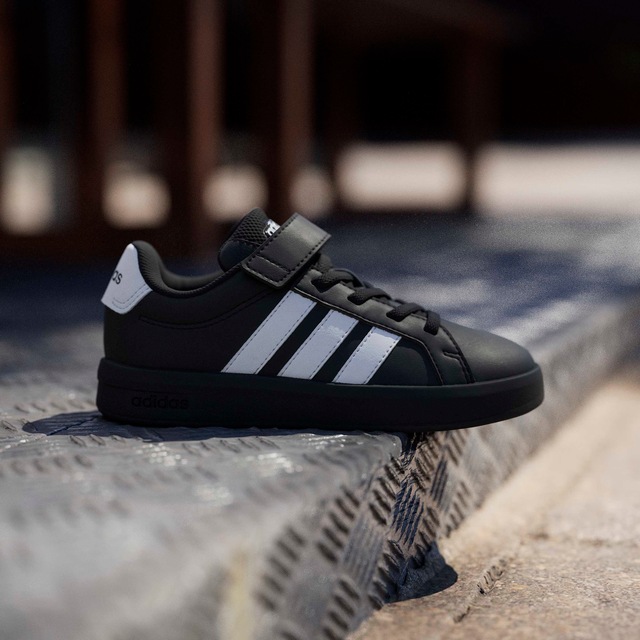 adidas Sportswear Sneaker »GRAND COURT 3.0 FÜR KINDER« mit Klettverschluss, für Kinder