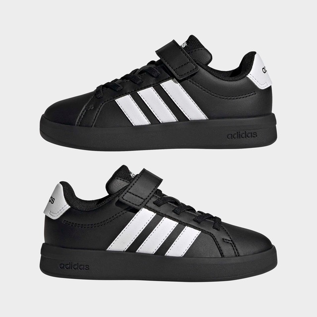 adidas Sportswear Sneaker »GRAND COURT 3.0 FÜR KINDER« mit Klettverschluss, für Kinder