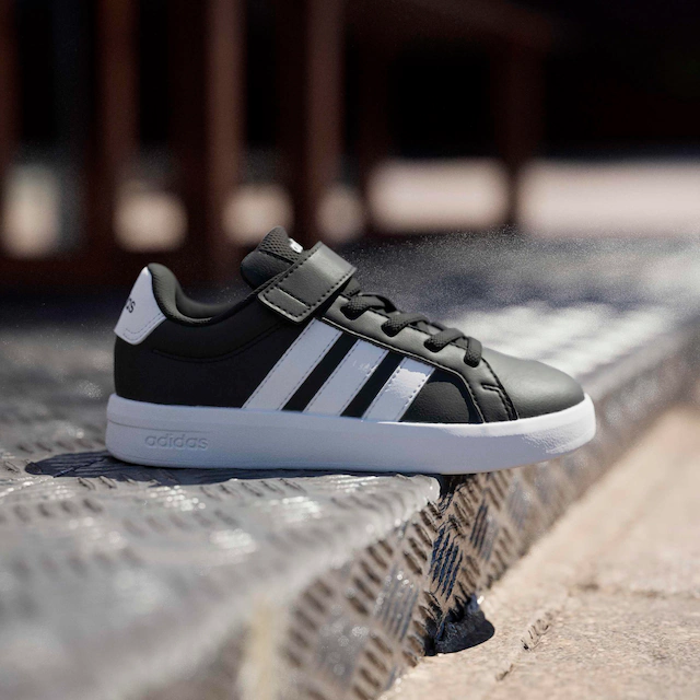 adidas Sportswear Sneaker »GRAND COURT 3.0 FÜR KINDER« mit Klettverschluss, für Kinder