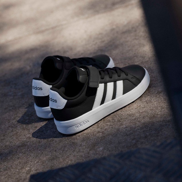 adidas Sportswear Sneaker »GRAND COURT 3.0 FÜR KINDER« mit Klettverschluss, für Kinder