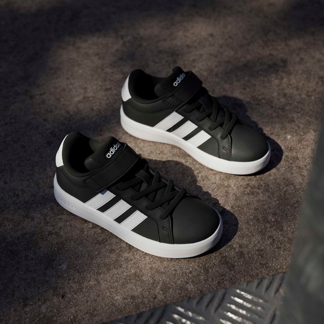 adidas Sportswear Sneaker »GRAND COURT 3.0 FÜR KINDER« mit Klettverschluss, für Kinder