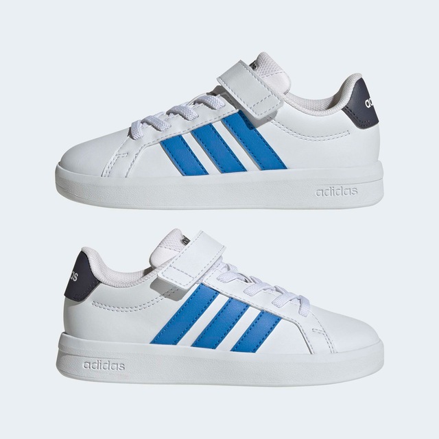 adidas Sportswear Sneaker »GRAND COURT 3.0 FÜR KINDER« mit Klettverschluss, für Kinder