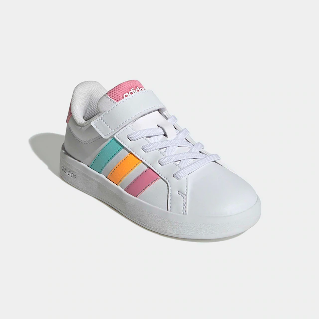 adidas Sportswear Sneaker »GRAND COURT 3.0 FÜR KINDER« mit Klettverschluss, für Kinder