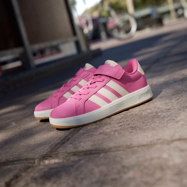 adidas Sportswear Sneaker »GRAND COURT 3.0 FÜR KINDER« mit Klettverschluss, für Kinder