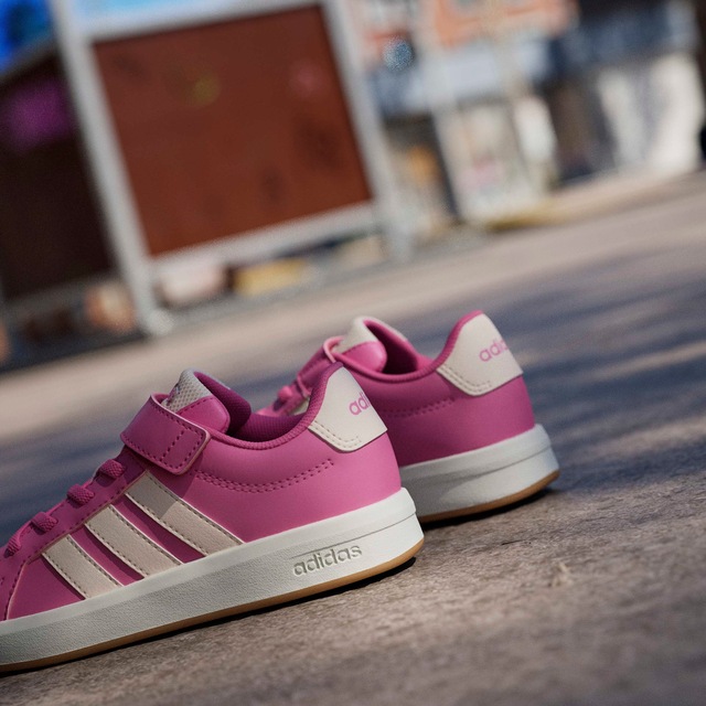 adidas Sportswear Sneaker »GRAND COURT 3.0 FÜR KINDER« mit Klettverschluss, für Kinder