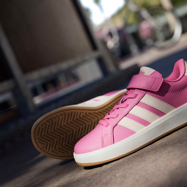 adidas Sportswear Sneaker »GRAND COURT 3.0 FÜR KINDER« mit Klettverschluss, für Kinder