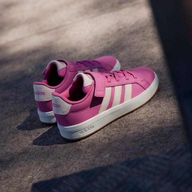 adidas Sportswear Sneaker »GRAND COURT 3.0 FÜR KINDER« mit Klettverschluss, für Kinder